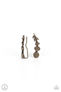 Its Just a Phase Earrings - Brass