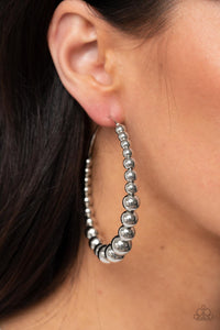 Show Off Your Curves Earrings - Silver