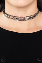 Load image into Gallery viewer, Glitter and Gossip Necklace - Black
