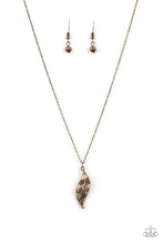 Load image into Gallery viewer, Let STEM Talk Necklace - Brass
