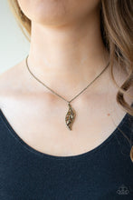 Load image into Gallery viewer, Let STEM Talk Necklace - Brass
