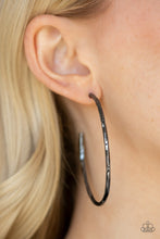 Load image into Gallery viewer, Loop de HOOP Earrings - Black
