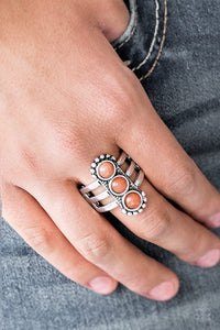 Rio Trio Ring - Orange