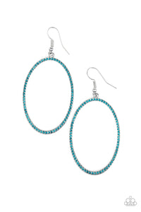 Dazzle On Demand Earrings - Blue