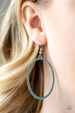 Load image into Gallery viewer, Dazzle On Demand Earrings - Blue
