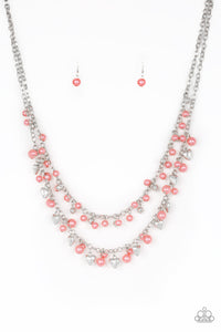 Kindhearted Heart Necklace - Orange