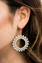 Load image into Gallery viewer, Pearly Poise Earrings - White
