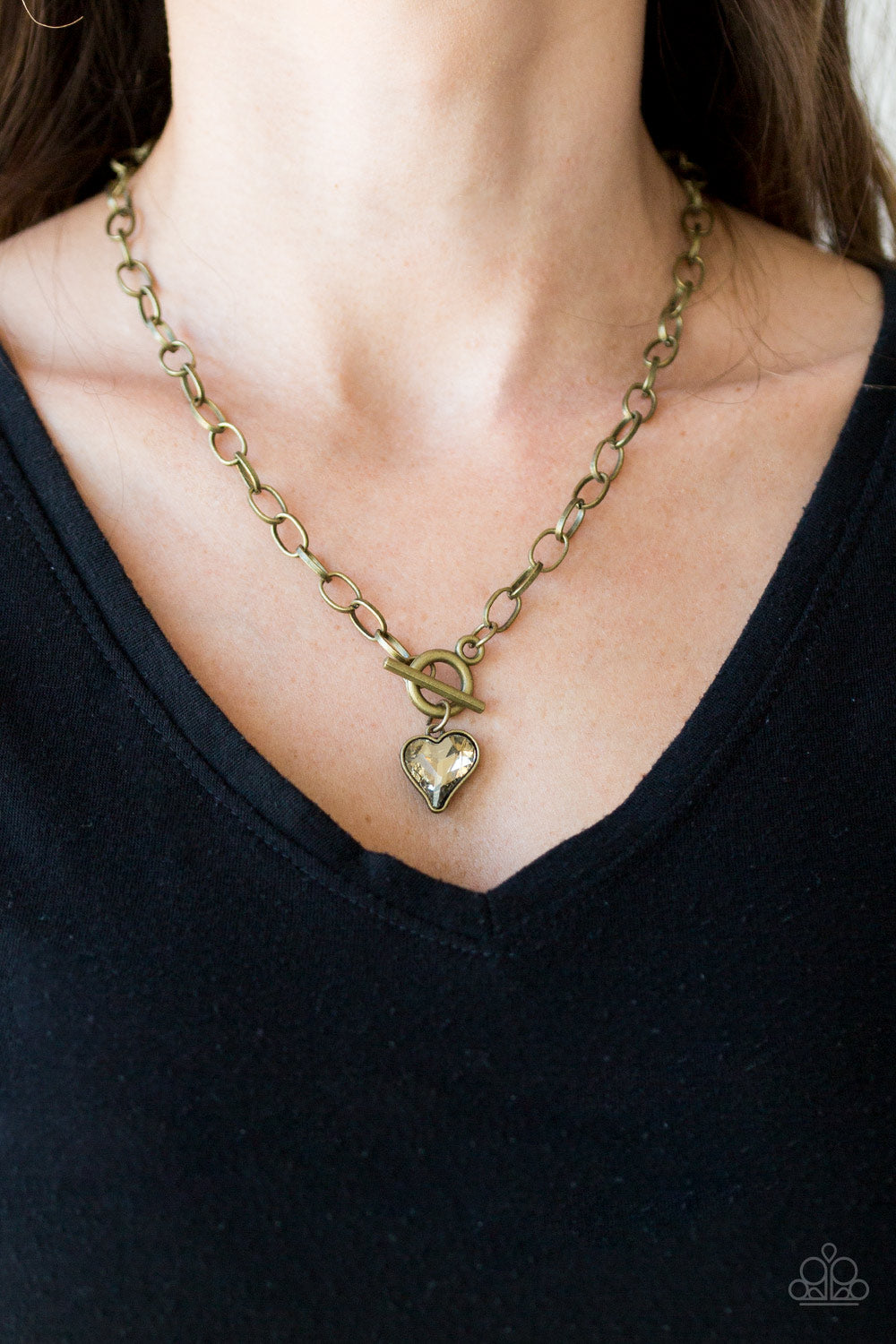 Princeton Princess Necklace - Brass