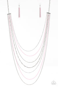 Radical Rainbows Necklace - Pink