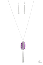 Load image into Gallery viewer, Tranquility Trend Necklace - Purple
