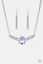 Load image into Gallery viewer, Way To Make An Entrance Necklace - Purple
