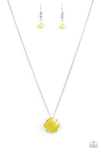 You GLOW Girl Necklace - Yellow