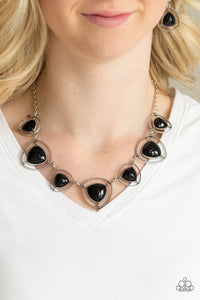 Make A Point Necklace - Black