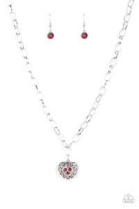 No Love Lost Necklace - Red