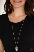 Load image into Gallery viewer, Save The Trees Necklace - Rose Gold
