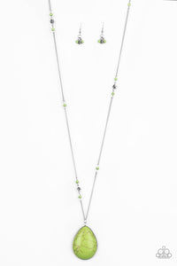 Desert Meadow Necklace - Green