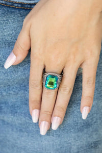 Galaxy Goddess Rings - Green