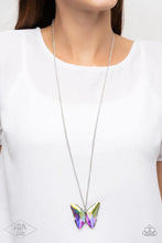 Load image into Gallery viewer, The Social Butterfly Effect Necklaces - Multi Iridescent
