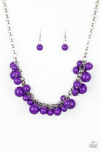 Load image into Gallery viewer, Walk This BROADWAY Necklace - Purple

