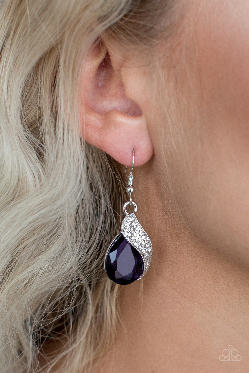 Easy Elegance Earrings - Purple