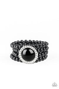 Top Tier Twinkle Bracelet - Black