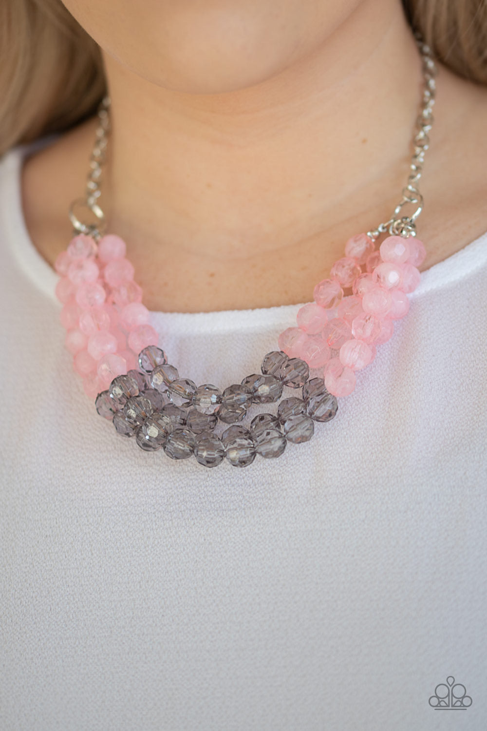 Summer Ice Necklace - Pink