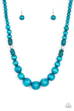 Load image into Gallery viewer, Panama Panorama Necklace - Blue
