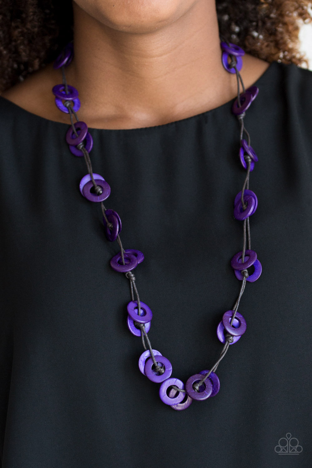 Waikiki Winds Necklace - Purple