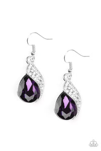 Easy Elegance Earrings - Purple