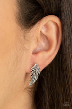 Load image into Gallery viewer, Feathered Fortune Earring - Silver
