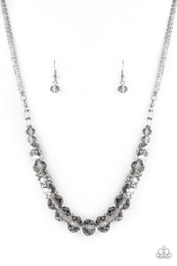 Distracted by Dazzle Necklace - Silver