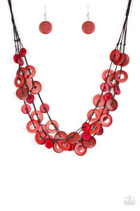 Wonderfully Walla Walla Necklace - Red