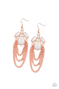 Opalescence Essence Earrings - Copper