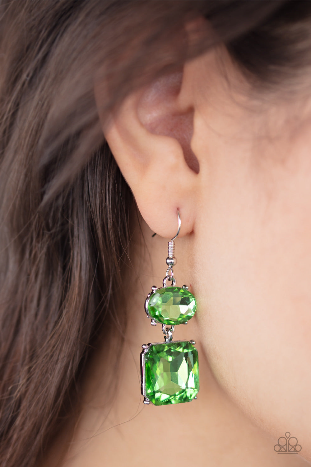 All ICE On Me Earrings - Green