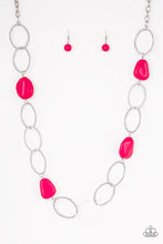 Load image into Gallery viewer, Modern Day Malibu Necklace - Pink

