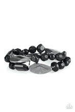 Load image into Gallery viewer, Rockin Rock Candy Bracelet - Black
