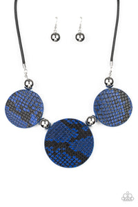 Viper Pit Necklace - Blue