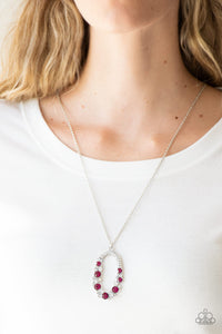 Spotlight Social Necklace - Pink