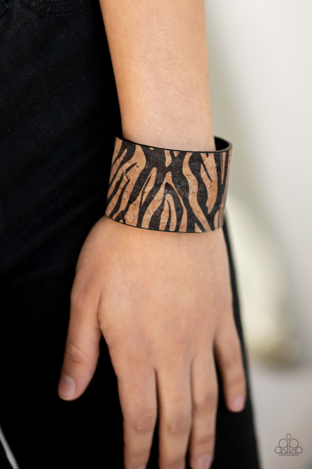 Zebra Zone Bracelet - Black