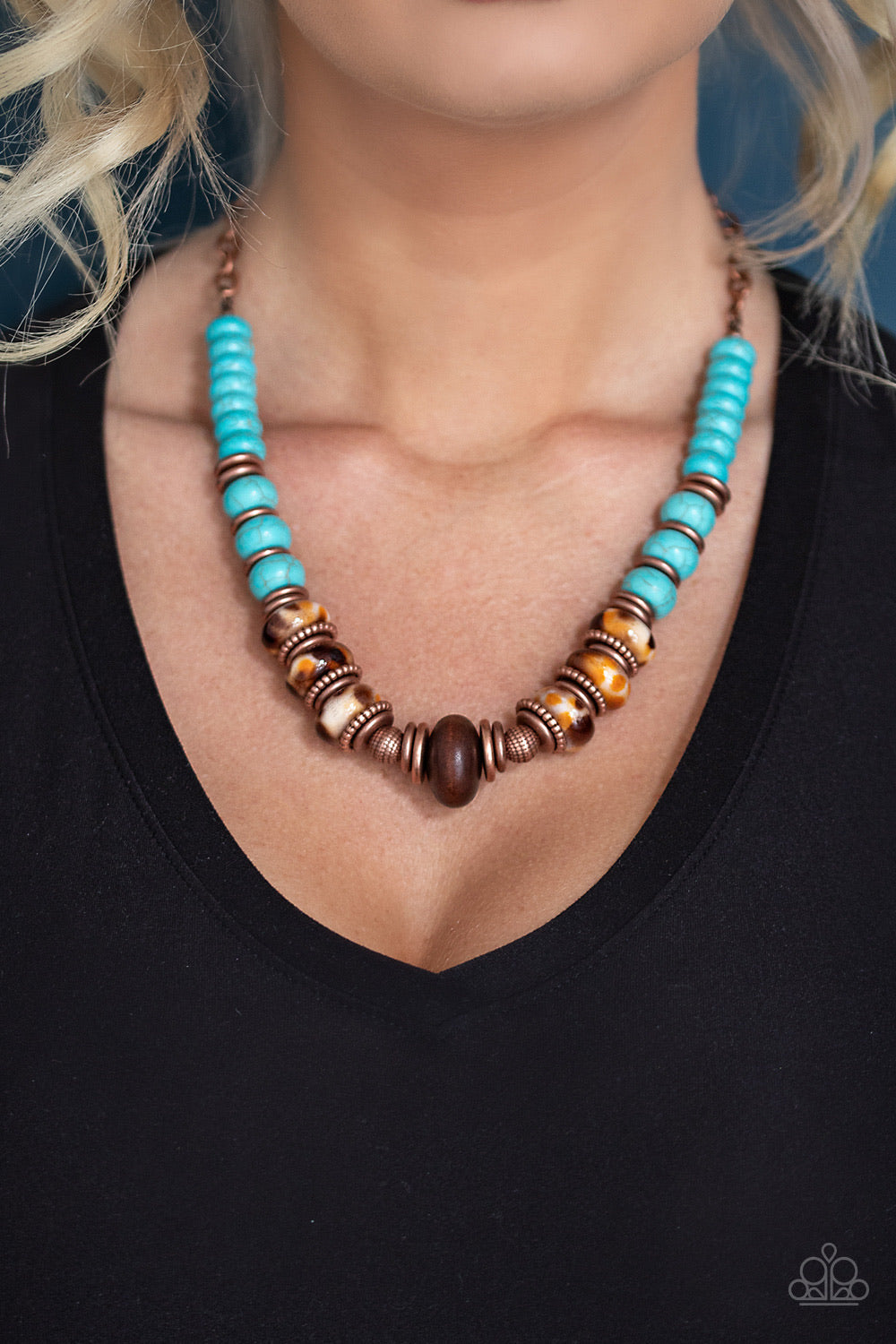 Desert Tranquility Necklace - Copper