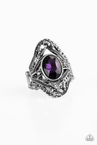 Red Carpet Rebel Ring - Purple