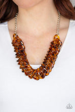 Load image into Gallery viewer, Comin In HAUTE Necklace - Brown
