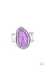 Load image into Gallery viewer, Mineral Mood Ring - Purple
