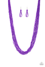 Load image into Gallery viewer, Congo Colada Necklace - Purple
