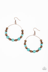 Forestry Fashion Earrings - Copper