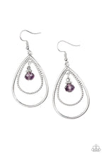 Load image into Gallery viewer, REIGN On My Parade Earring - Purple
