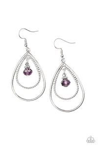 REIGN On My Parade Earring - Purple
