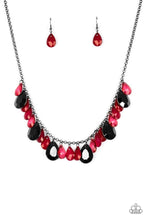 Load image into Gallery viewer, Hurricane Season Necklace - Red (Maroon)
