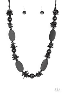 Carefree Cococay Necklace - Black