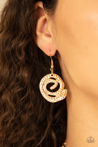 Statement Swirl Necklaces - Gold